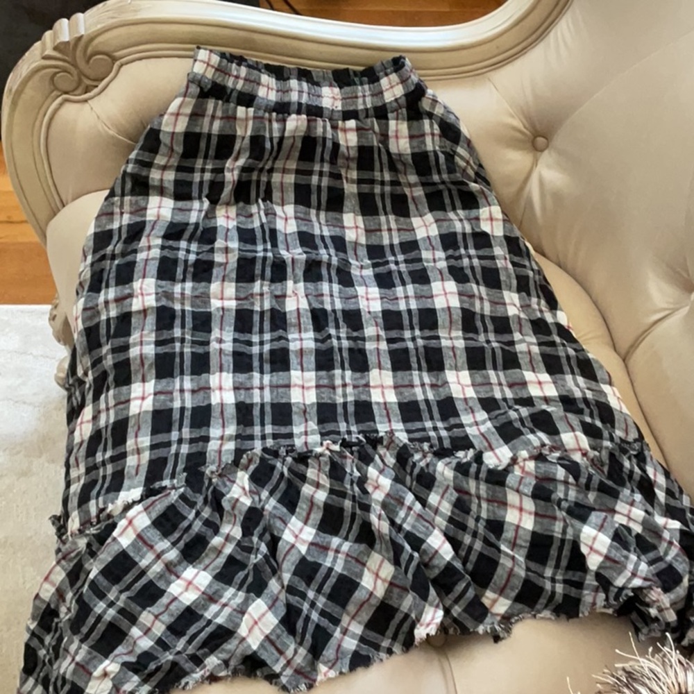 Zara Flannel Skirt